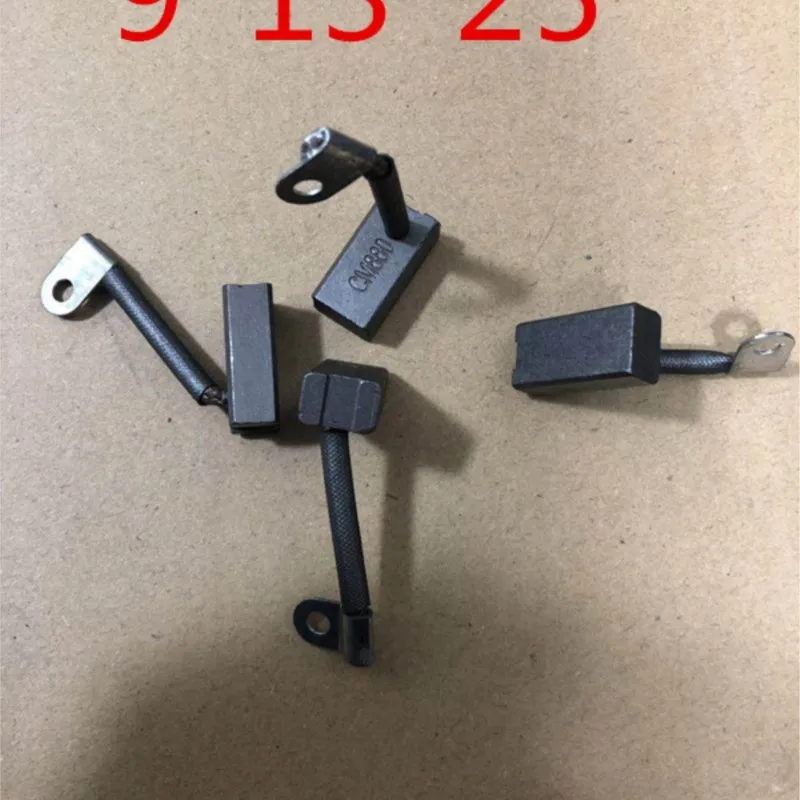 Imagem -02 - Escova de Cobre do Carbono da Escova do Limpador do Carro do Micro Motor 2.5x3x4x5x6x6.3x7x8x9x10x12x12.5x14x15x16x17x 18x19x20x25 mm