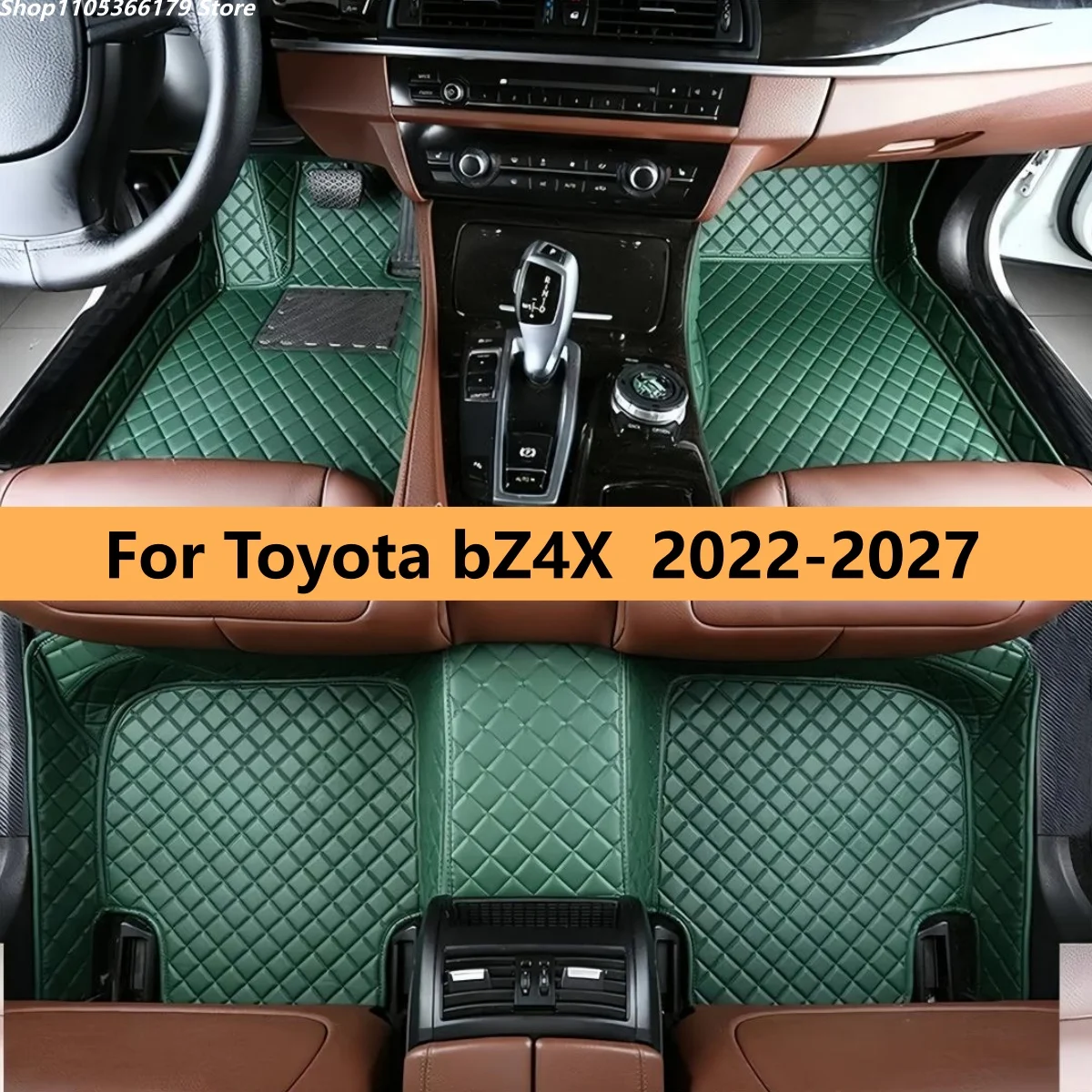 

Auto Floor Mats Fit For Toyota bZ4X 2022 2023 2024 2025 2026 2027 Waterproof Foot Pads Floor Mats Carpets Car Accessories Inter