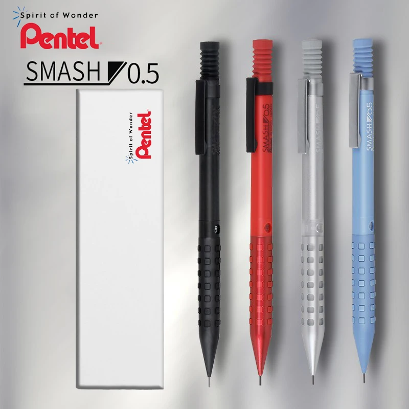 

Pentel Q1005 Mechanical Pencils Smash Limited Edition Low Center of Gravity All-in-one Pen 0.5mm Drawing Design School Supplies