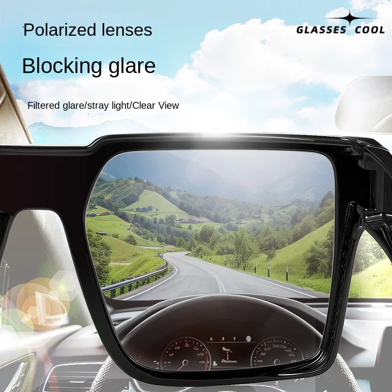 Frame Polarizing Active Sports Polarized Sunglasses Female Outdoor Driving Myopia Set Mirror T110