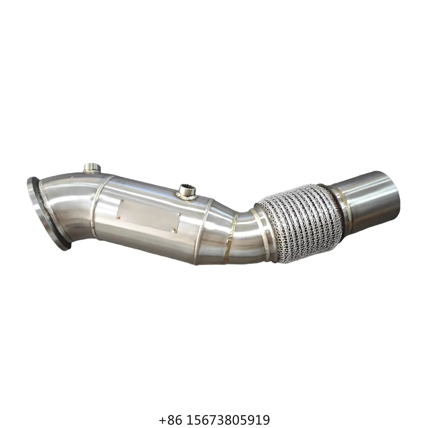 

B48 F30 F31 F34 230i 330i F32 F33 F36 430i Downpipe B48 Engine Fit Stainless Steel Direct Replacement Improves Flow Reduces Back