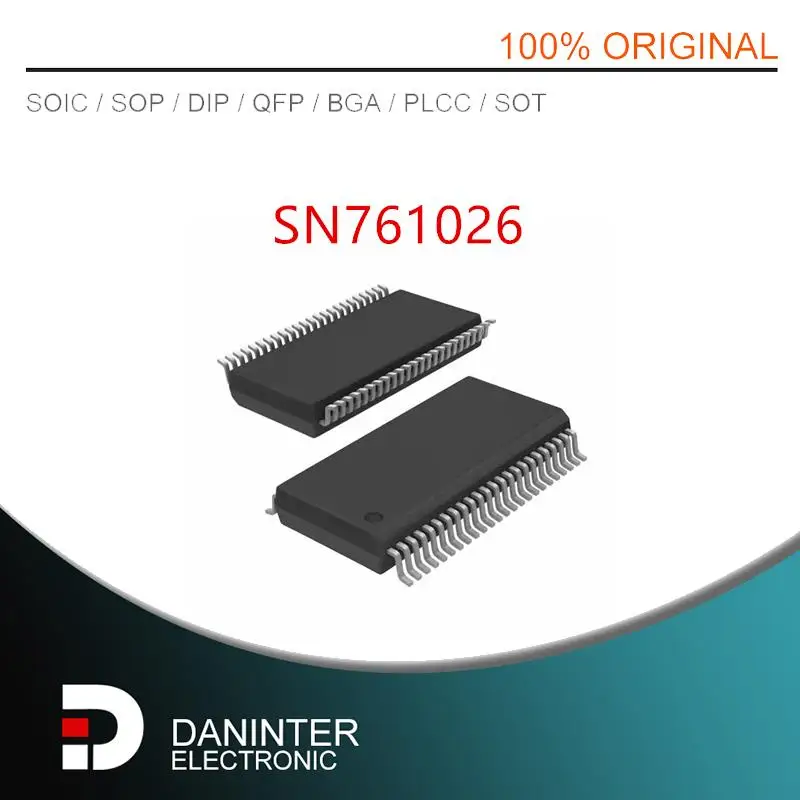 

SN761026 SN761026DLR SSOP48 5PCS/LOT