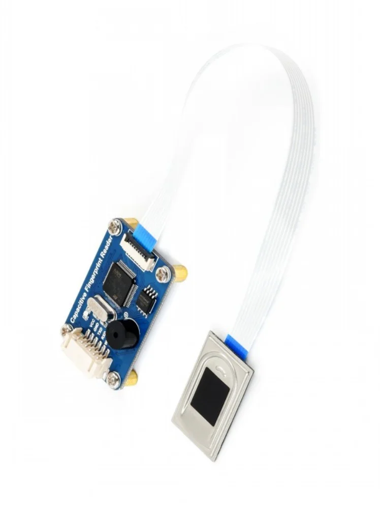 Módulo capacitivo de huellas dactilares, procesador STM32F105 de alta precisión, reconocimiento de huellas dactilares en serie/usb, comunicación dual