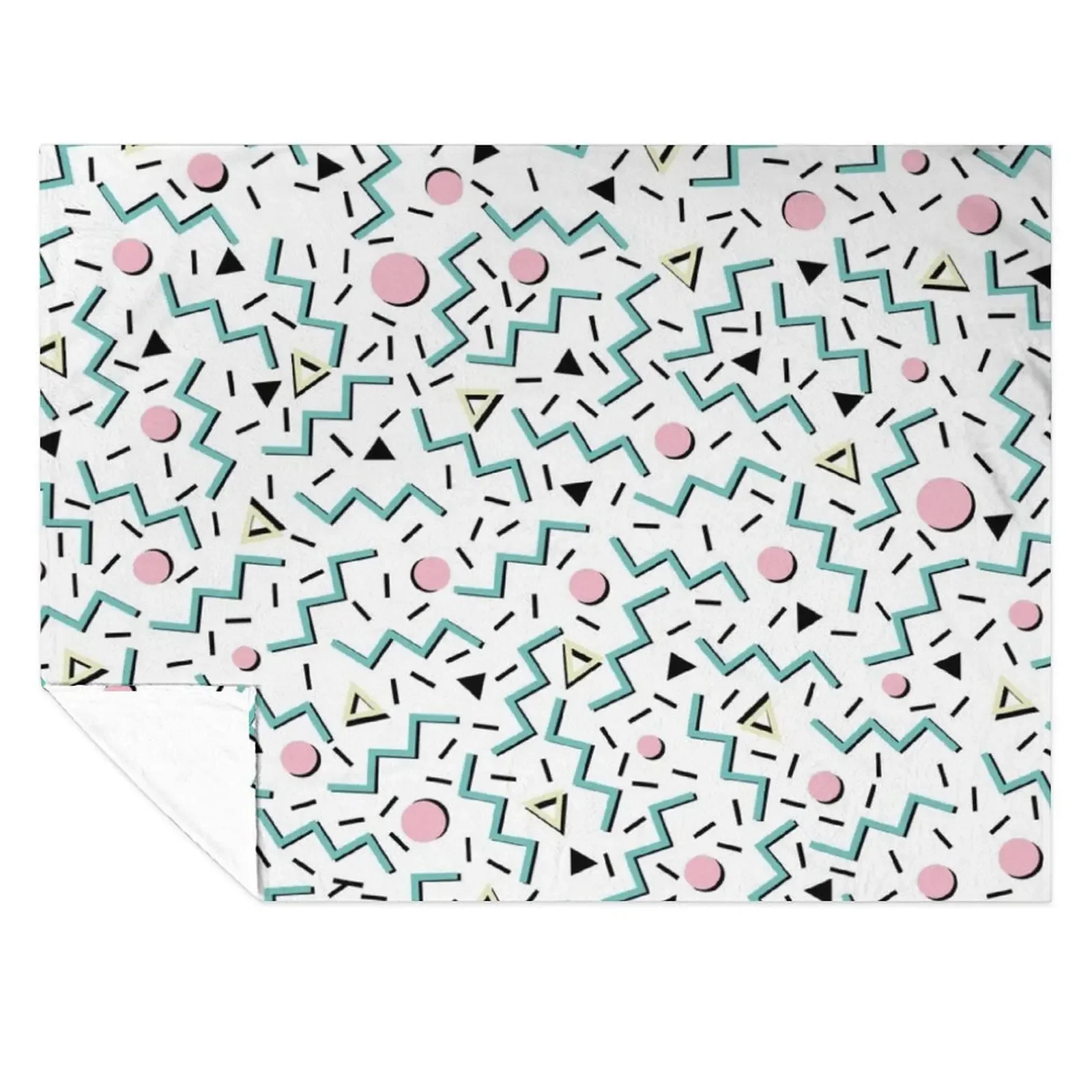 

Back to the 80's eighties, funky memphis pattern design Throw Blanket Cute Thins Sofa Quilt Decorative Throw Blankets