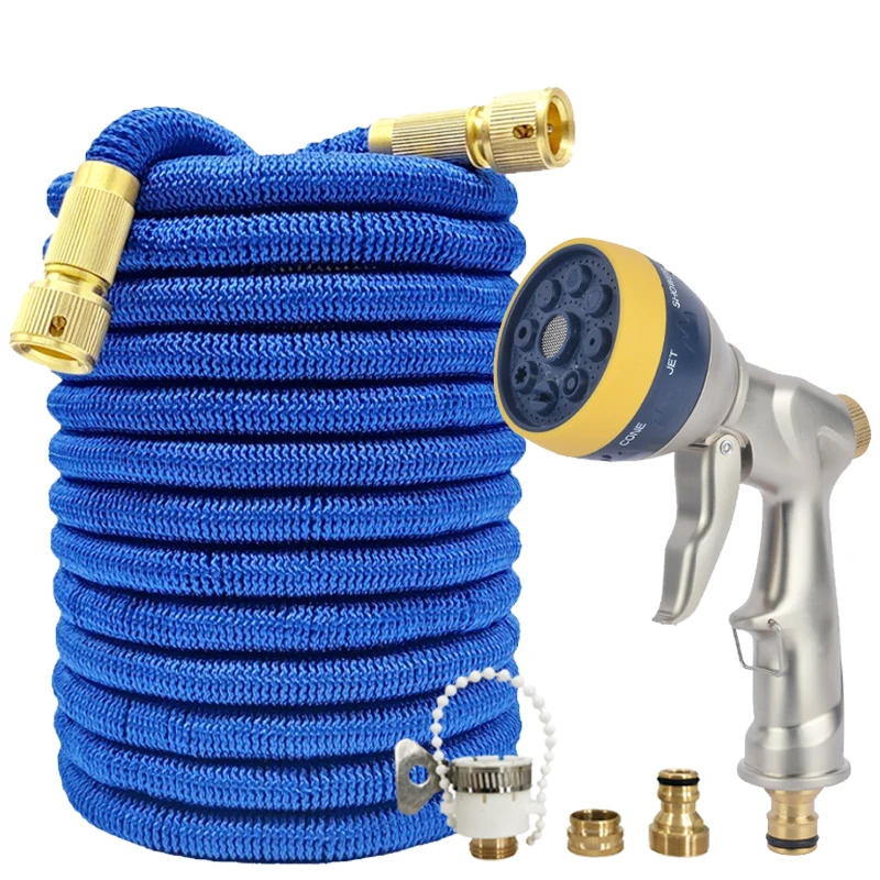 

Раздвижная металлическая соединительная трубка для сада, используется для мойки автомобилей под высоким давлением, для полива сада и мойки автомобилей.