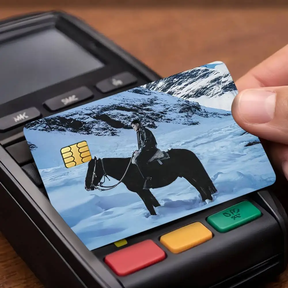 Singer Kidd Voodoo Credit Card Stickers Skin For Bank Debit Decorative Protection Scratch-resistant Gift 4PCS