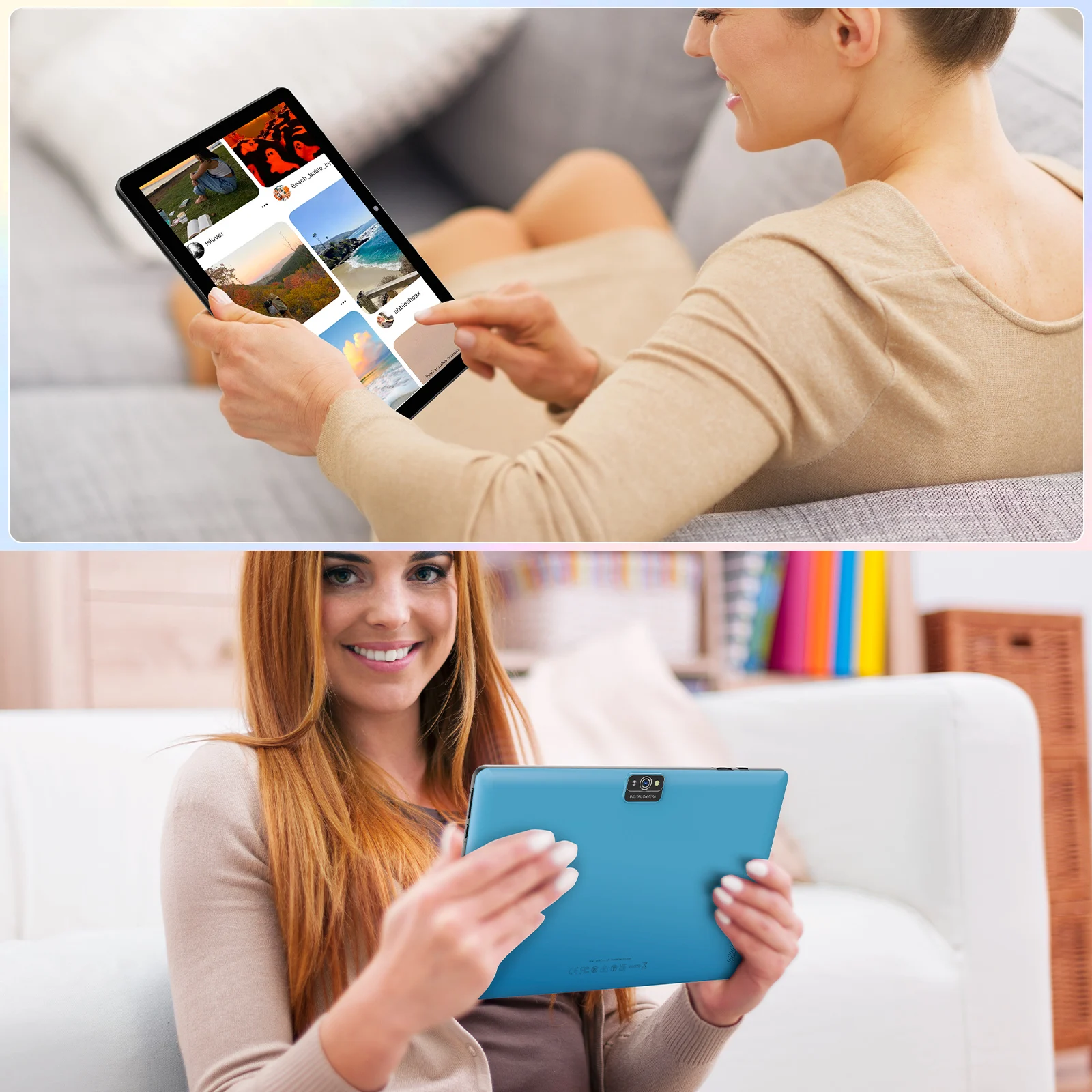 تابلت اندرويد 15، شاشة 10.0 بوصة، معالج رباعي النواة، ذاكرة وصول عشوائي 12 جيجابايت (3 جيجابايت + 9 جيجابايت)، تخزين 64 جيجابايت، كاميرات مزدوجة 2 ميجابكسل + 8 ميجابكسل، 6000 مللي أمبير في الساعة