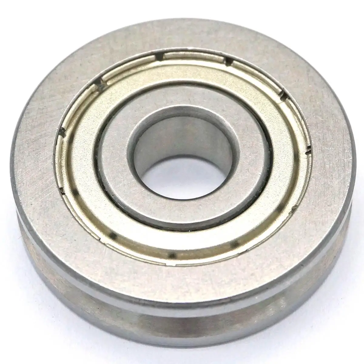 10*35*9mm V Groove width 4.2mm Guide Pulley Sheave Sealed Rail Bearing V6200ZZ