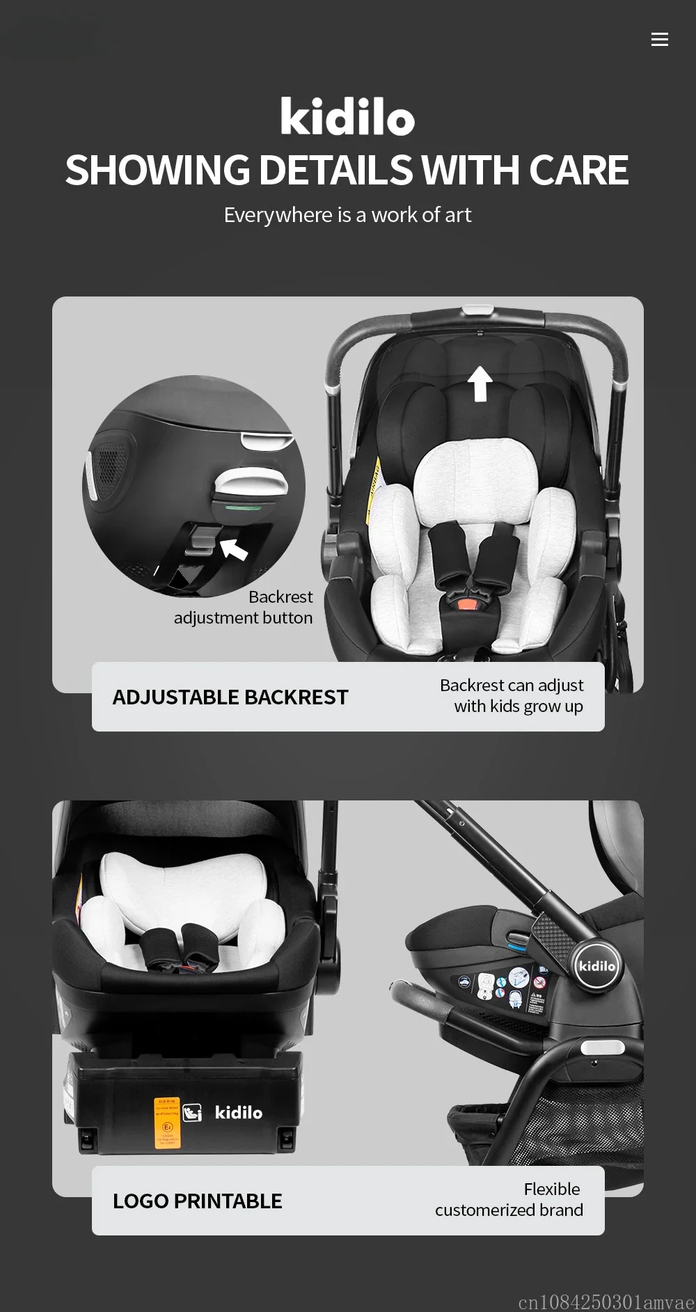 NEUE Baby Kinderwagen 3in1 Neugeborenen Tragbare Kind Auto Sitz Luxus Baby Kinderwagen multifunktionale Baby Wagen zwei-weg EU lager – Detail 15
