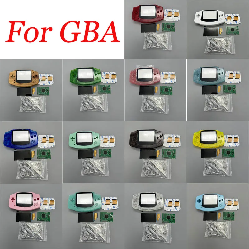 1 Set For GBA IPS LCD no cut shell required easy to install 2.9 