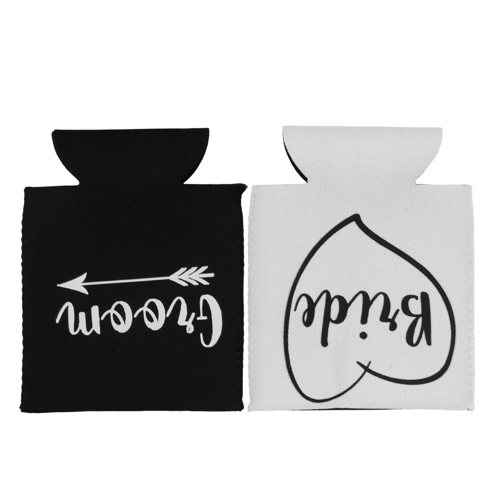 

2Pcs Can Sleeves Wedding Beverage Insulated Neoprene Soda Beer Cup Cooler Holder Anti Slip Drink Covers for Weddings Gifts