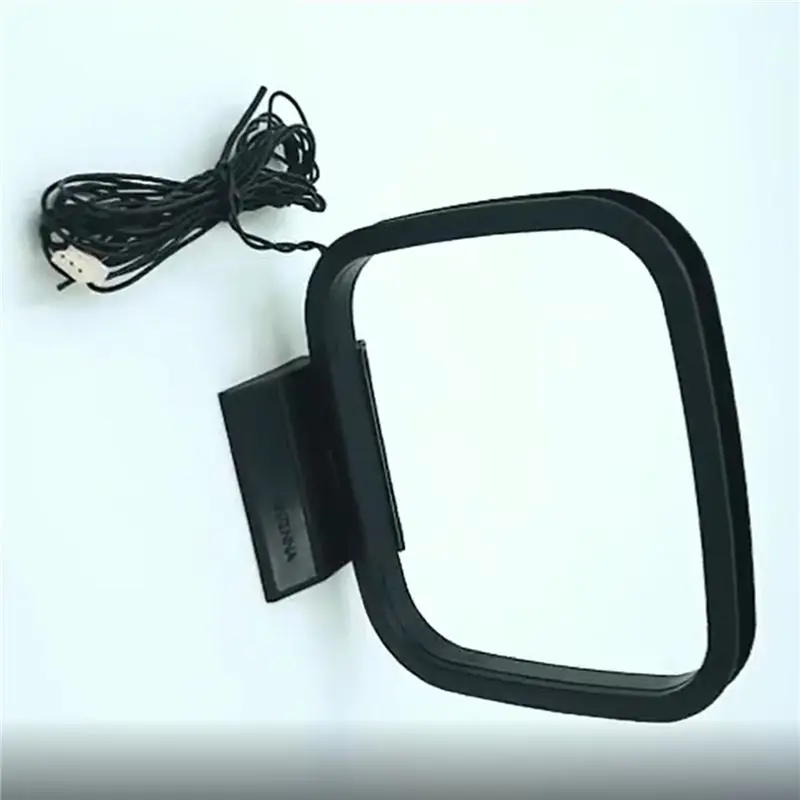 N36R-2PCS FM AM Loop Antenna For Receiver With 3-Pin Mini Connector For Sony Sharp Chaine Stereo AV Receiver Systems