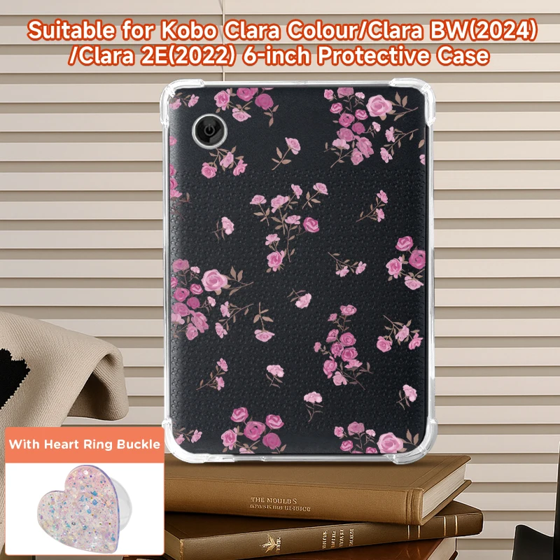 

Ультратонкий, мягкий, устойчивый к царапинам и противоударный прозрачный чехол, для Kindle 10/11/12, Paperwhite5, Kobo Clara Color/BW, Libra Color