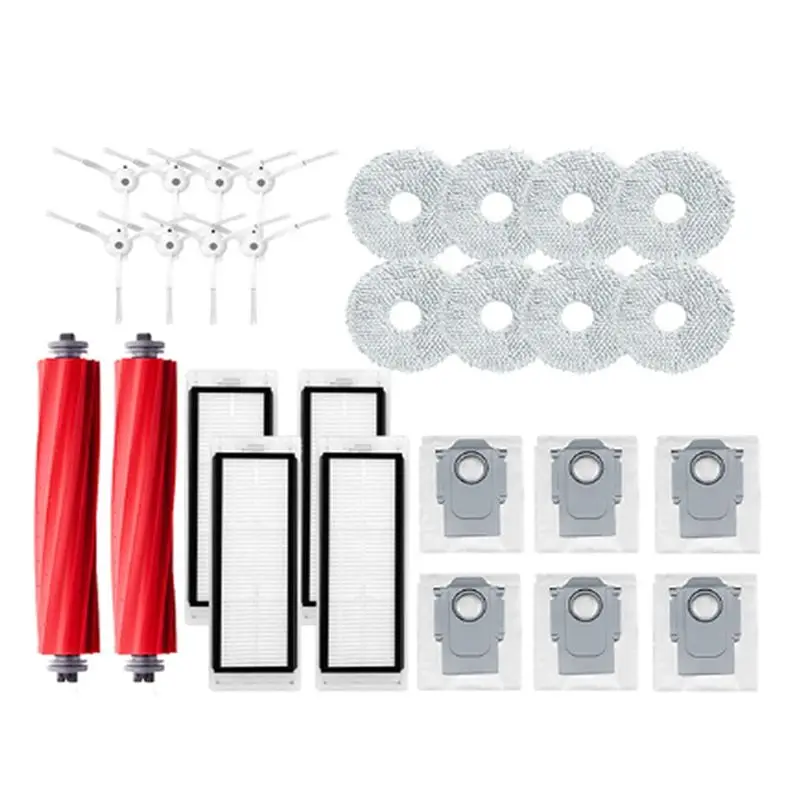 

SAF For Roborock Q Revo / P10 A7400RR Robot Vacuums Cleaner Main Side Brush Hepa Filter Mop Cloths Dust Bag Spare Parts