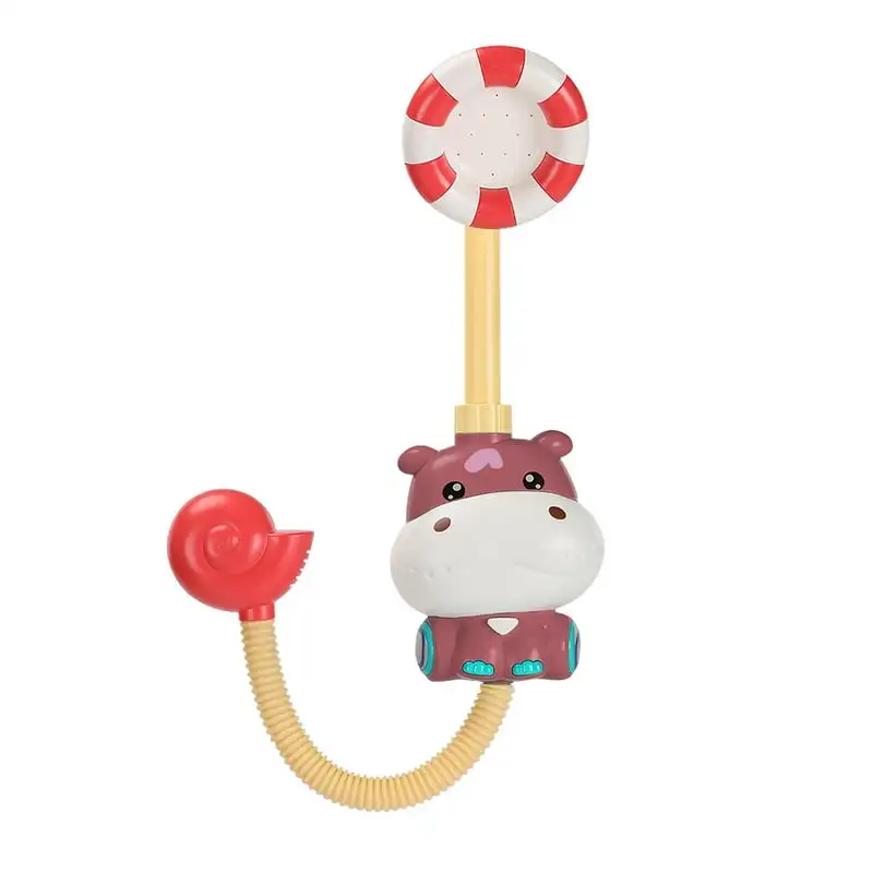 

Electric Elephant Adjustable Baby Bath Shower Head - Fun Bathtub Toy