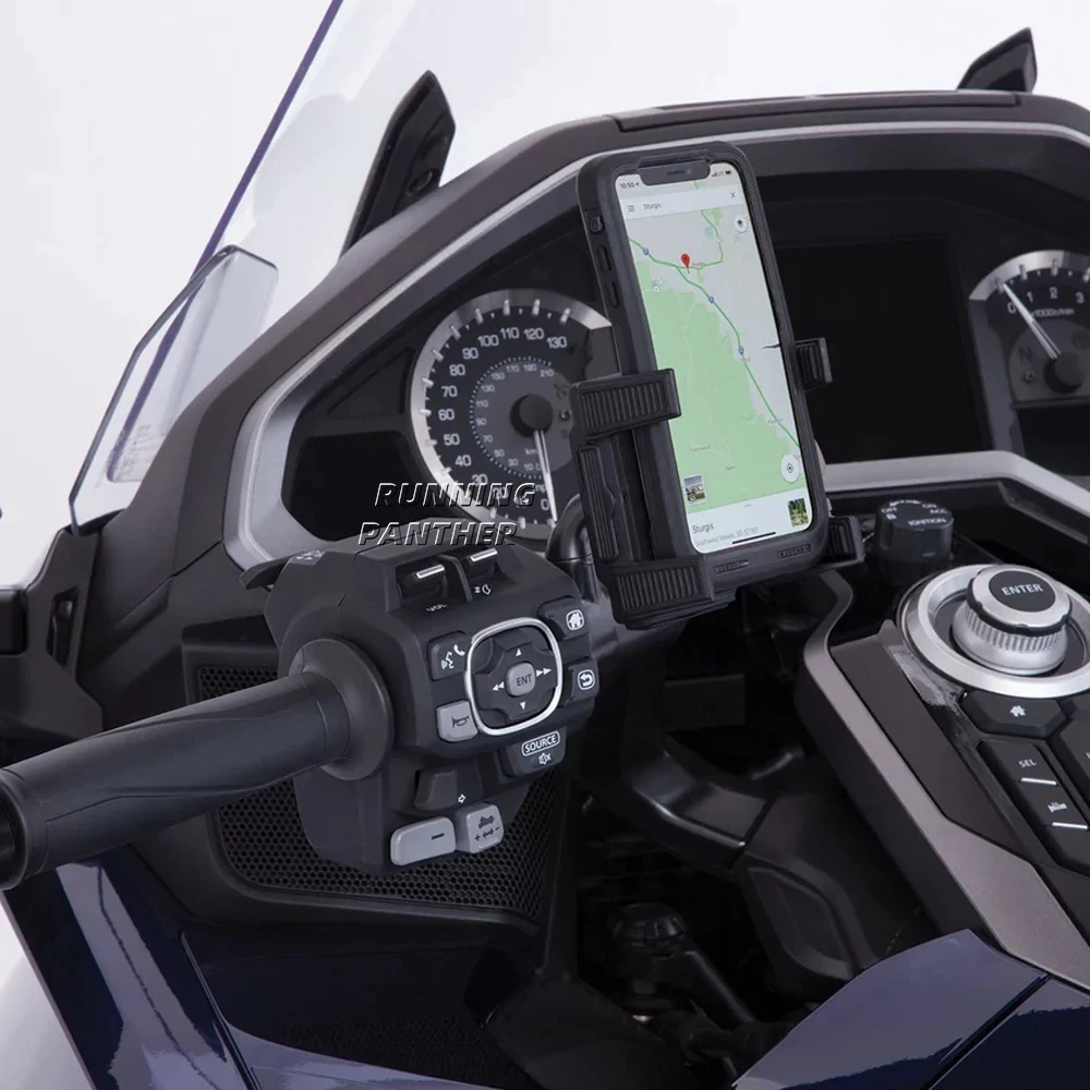 Für honda gold wing gl 1800 gl1800 f6b dct gps telefon halter navigations halterung 2018 2019 2020 2021 2022 2023 2024