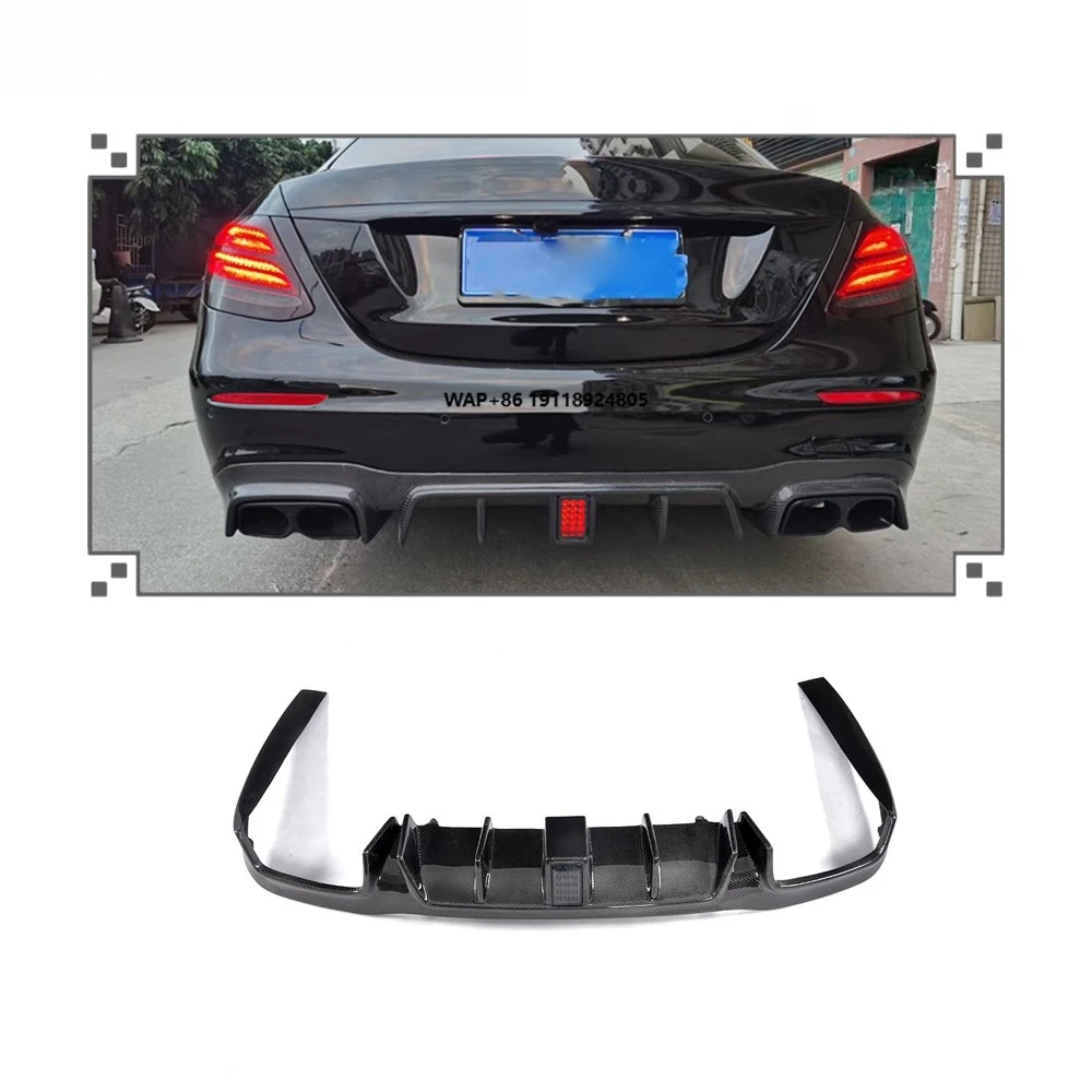 

Carbon Fiber Rear Diffuser for Benz W213 E63 E43 E400 Sport 16-18