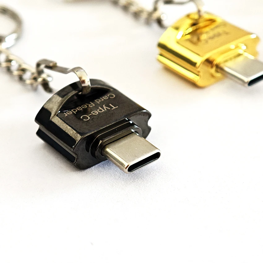 Type C To Micro SD TF Card Adapters Memory Card Reader Mini type C To TF card Adapter For Laptop Computer Portable reader