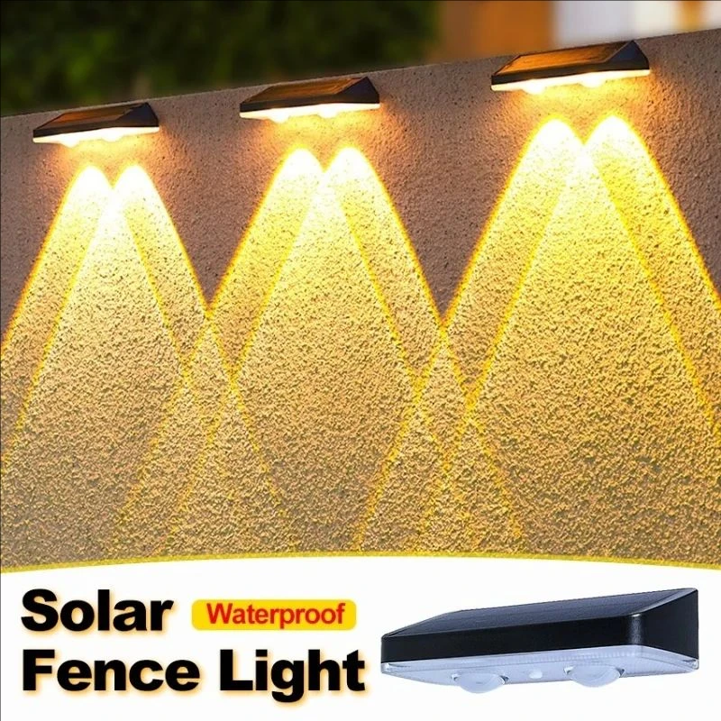 RGB ソーラーフェンスライト屋外装飾スマート LED ステ - Smart Garden Fence & Balcony Hanging Planter のレビューと価格