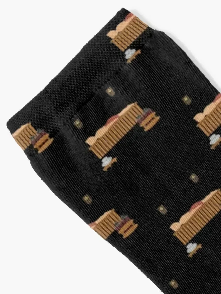 Sauna sauna-goer gift Socks FASHION halloween luxe loose Man Socks Women's