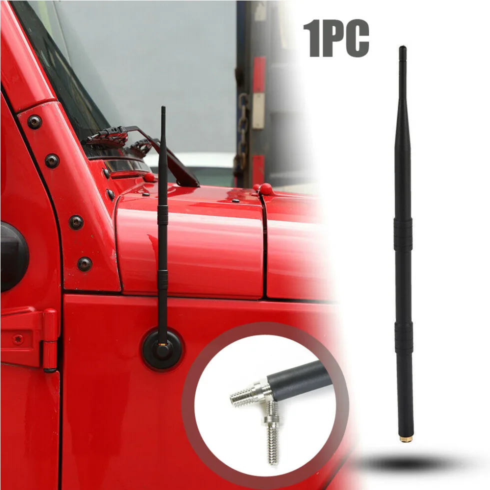 

1pc Car Boost AM/FM Radio Aerial Auto Antenna Replacement Accessories For 2007-2021 Jeep Wrangler JK JKU JL JLU Gladiator JT