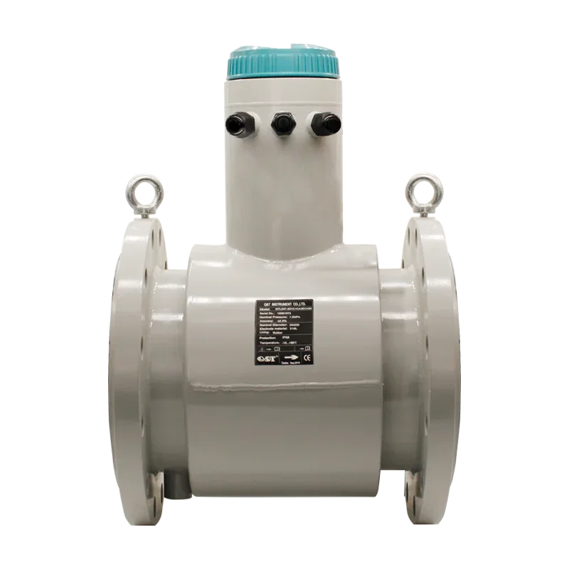 DN200-3000 Low Conductive Liquid partially filled pipe electromagnetic flow meter