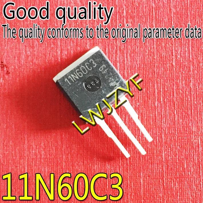 (5Pieces) New SPI11N60C3 11N60C3 TO-262  600V 11A MOSFET Fast shipping