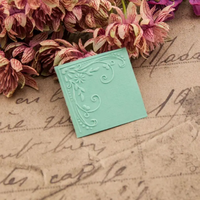 Lacework โฟลเดอร์ลายนูนแม่แบบสำหรับสมุดภาพอัลบั้มรูปกระดาษการ์ดทำลายฉลุตกแต่งแม่พิมพ์ DIY เครื่องมือ