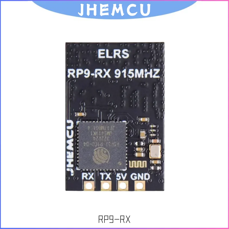 

JHEMCU New RP9-RX ELRS 915MHZ Diversity Receiver Built-in TCXO for RC Airplane FPV Long Range Drone