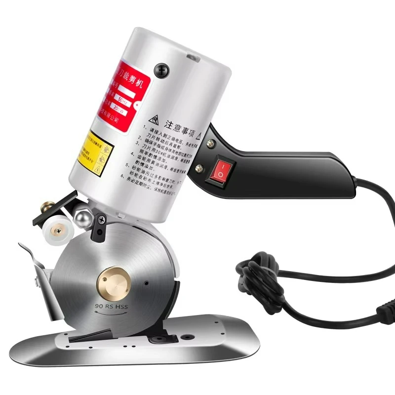 

Clothing Electric Scissors Cloth Cutter Fabric Cutting Machine Fabric Round Knife Cutting Machine Electric Hand Push Scissors