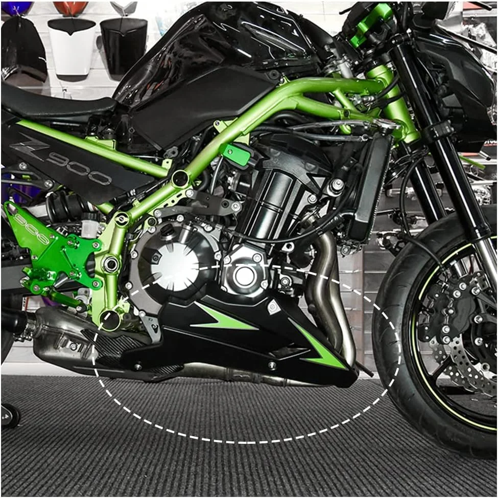 For Kawasaki Z 900 2017 2018 2019 Z900 Bellypan Belly Pan Lower Engine Guard Protector Frame Panel Cowl Cover Spoiler Fairing