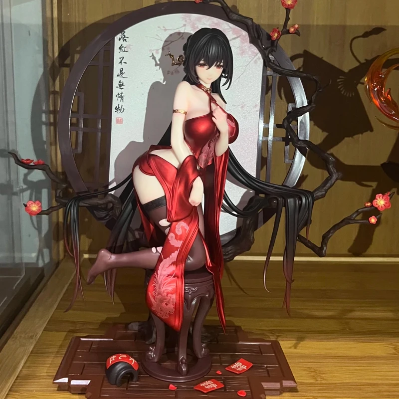 Bilibili BearPanda Traditional Chinese Series 1/6 Scale Figure Anniversary Edition Fallen Flowers Cute Collectible Anime Model