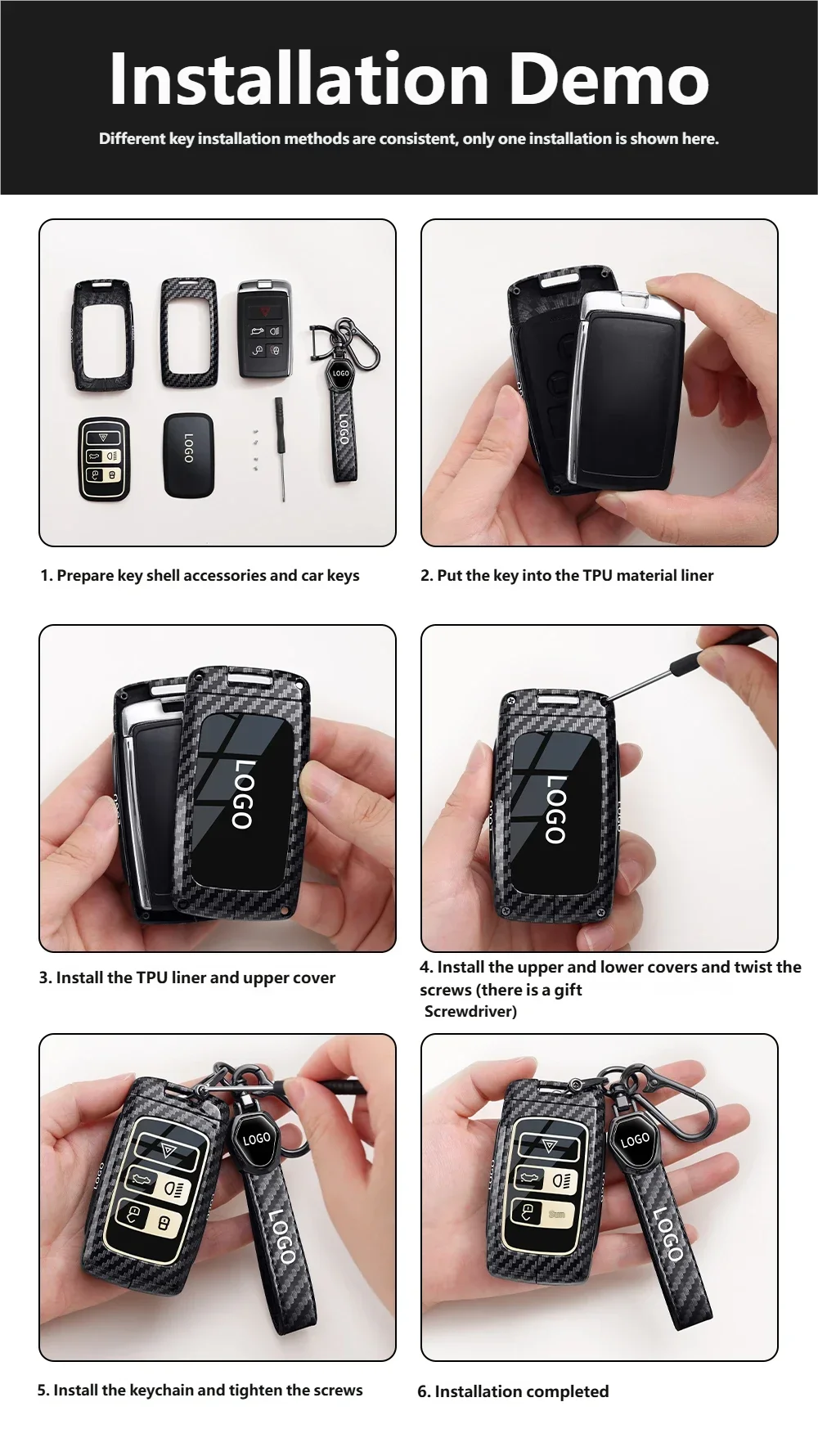 new Zinc Alloy Car Key Fob for Chery Fulwin T9 Fengyun Remote Protection Cover Shell Keychain Housing Ring Holder Case