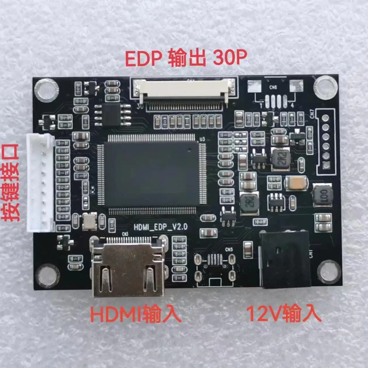 HDMI to EDP Driver Board - Universal 30-Pin Compatible with 11.6-inch, 14-inch, 15.6-inch 1920x1080 LCD Screens