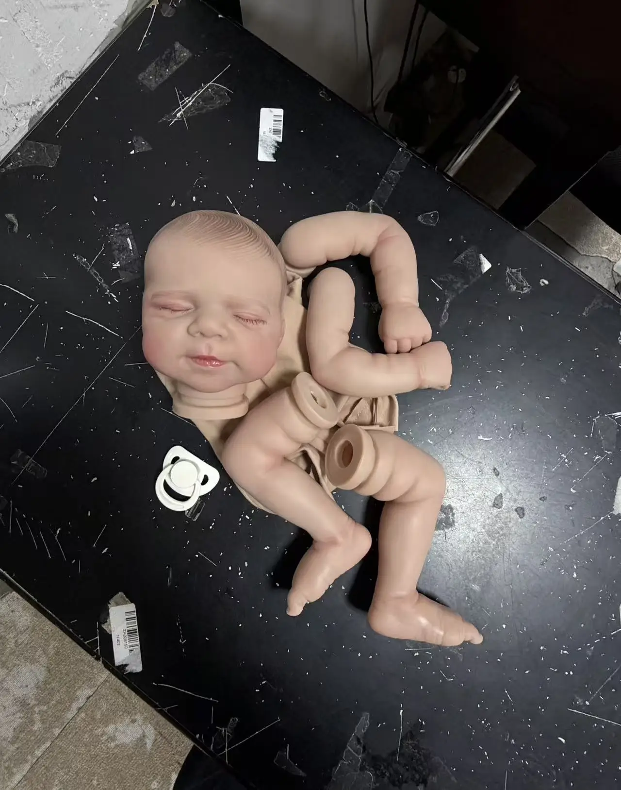 

Набор для куклы реборн 18 дюймов: популярная модель Паскаль, размер новорожденного, детали куклы с 3D-покраской кожи и видимыми венами, набор для куклы реборн