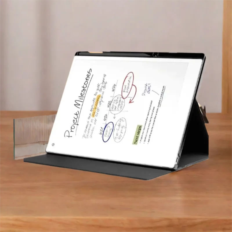 

Чехол для планшета для ReMarkable Paper Pro 11-дюймовый передний опорный слот для вращающейся ручки с напряжением