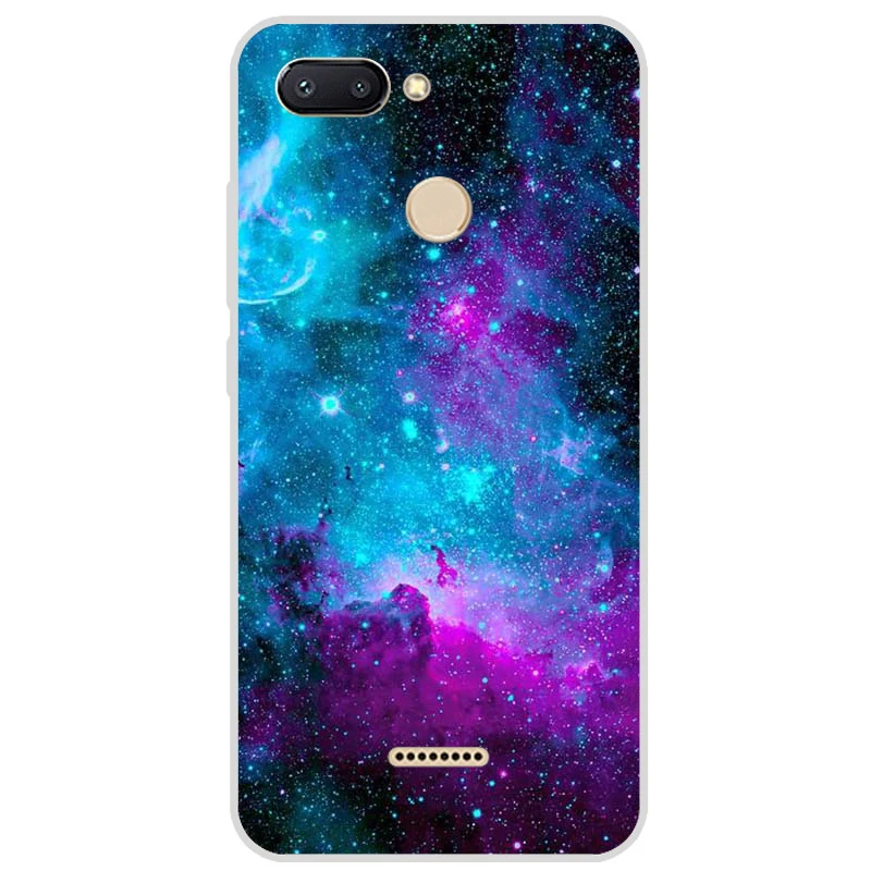 Case For Redmi 6 Case Redmi 6 Cool Fashion Pattern Silicone Soft Cover For Xiaomi Redmi 6 Case TPU Bumper on Redmi 6 Redmi6 Capa