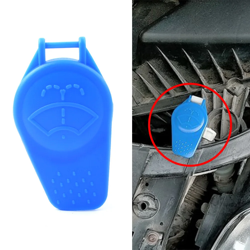 1Pcs Car Windshield Washer Fluid Reservoir Oil Tank Cap Cover For Ford Focus II 2005-08 C-MAX 2003-07 Kuga 08-12 3M5117632AB