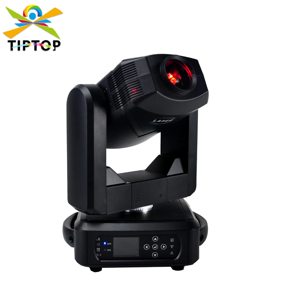 

TIPTOP 2W RGB Laser Moving Head Light DMX Nightclub Party Show Stage Lighting Pattern Number Gobo Beam Effect Disco Light