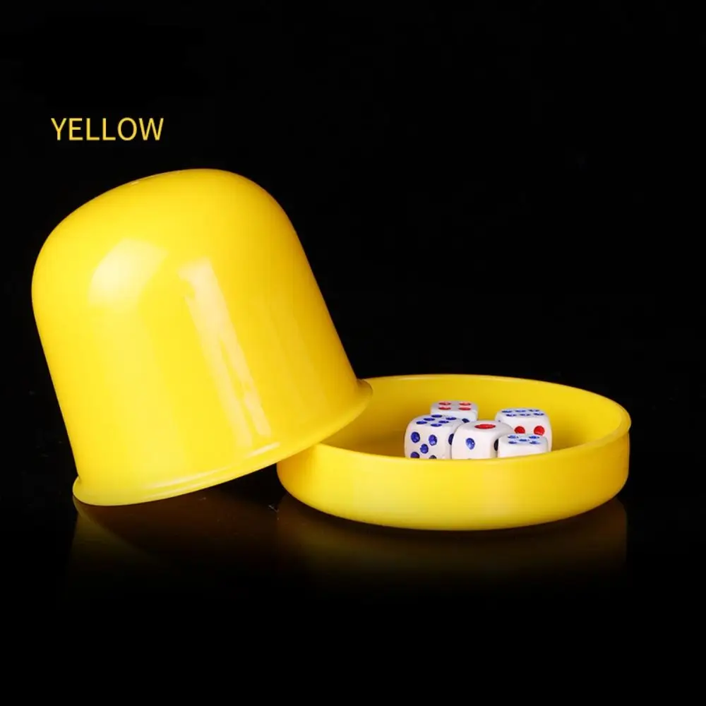 

Набор кубиков для настольной игры, набор кубиков для бара, ночного клуба, чашка для костей с основанием, забавная игрушка, шейкер для костей для вечеринок с 5 шт., шесть боковых кубиков