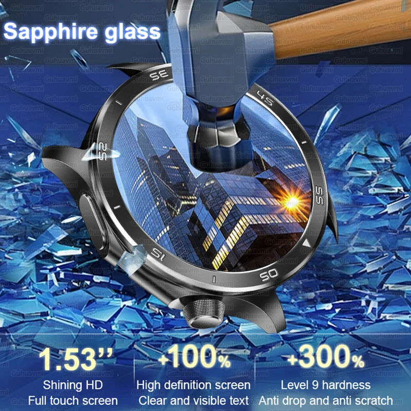 2025 Originale Per OPPO OROLOGIO X2 Schermo In Vetro Zaffiro Smart Watch GPS Track Bussola Monitoraggio Della Salute Chiamata Bluetooth Smartwatch