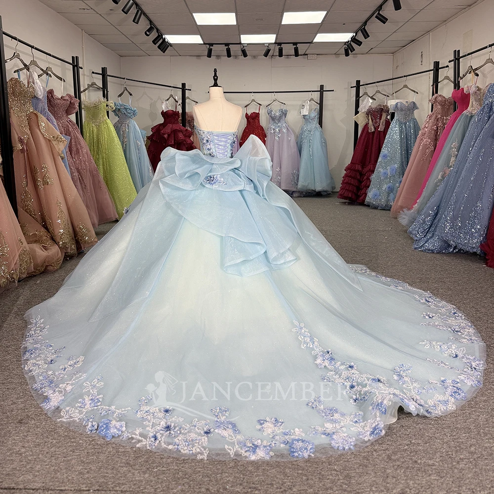 Personalizado quinceanera vestidos de baile lantejoulas contas organza strapless espartilho festa aniversário vestidos de 15 quinceañera