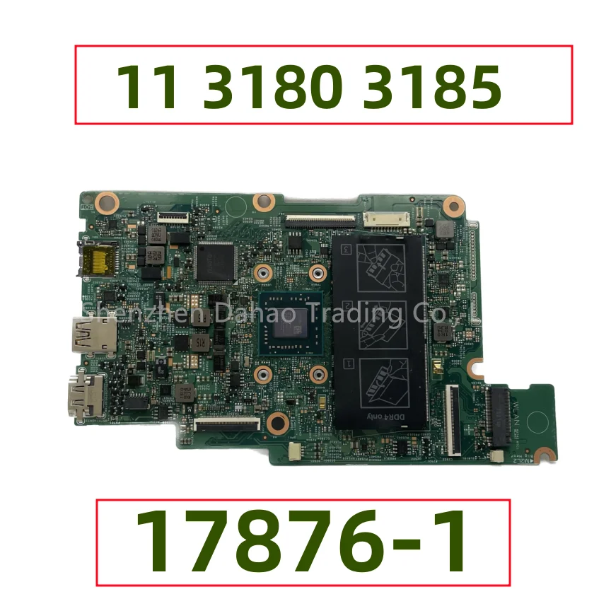 CN-0T92N0 0T92N0 T92N0 For Dell Inspiron 11 3180 3185 Laptop Motherboard With AMD A6-9220E CPU 17876-1 DDR4 Fully Tested