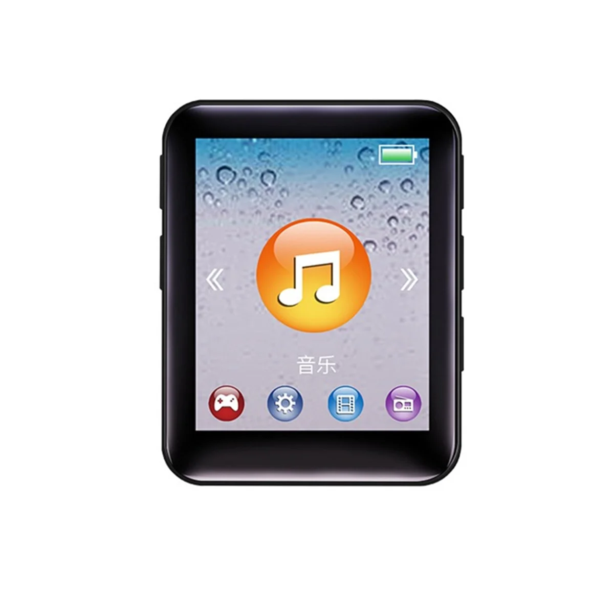 

MP3 Music Player 8GB External Playback Walkman MP4 Portable Mini with Screen P4 Can Be Inserted Card/Recording