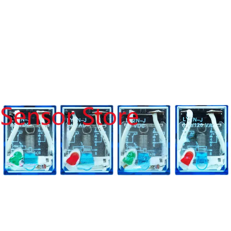 5PCS Small Relay LY2N-J LY2NJ DC 12V-24V-48V-110V AC DY2N