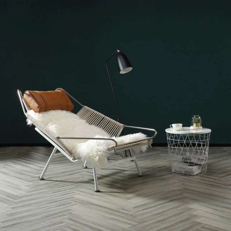 Lounge chair, modern living room, garden hotel, chaise longue, chaise longue, luxury chaise longue