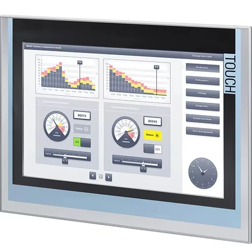 New Original Intelligent Panel HMI KP1200 Comfort - 12-inch Wide-screen TFT Display 6AV2124-1MC01-0AX0 - view 2