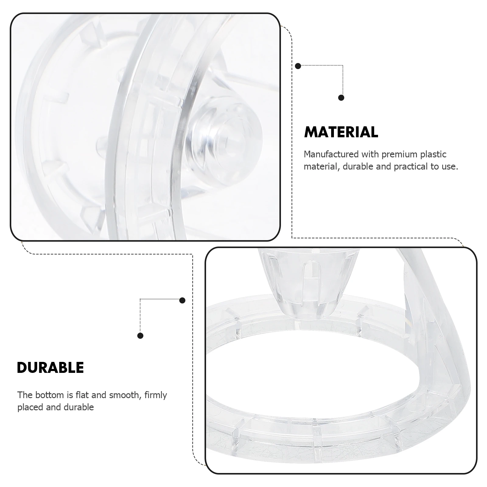 2pcs High Temperature Resistant 3D Printing Pen Base Plastic Storage Rack Shockproof Holder For 3D Printer Accessories