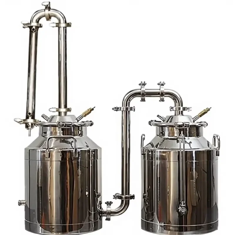 

50L 100L Essential Oil Extraction Machine for Home Use and Small Business Micro Distillery Equipment