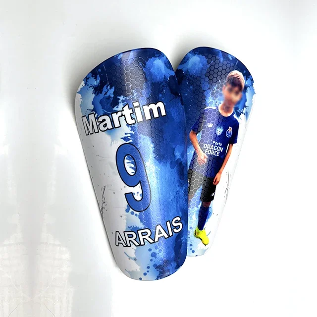 Customized Personalized Shin Guard Sports Soccer Shin Pad Leg Support Football Shinguard For Adult Teens Children Kids Gift 2024